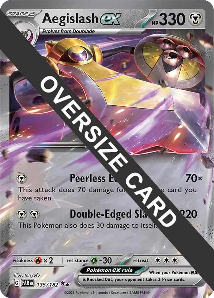 Aegislash ex, Jumbo cards 135/182