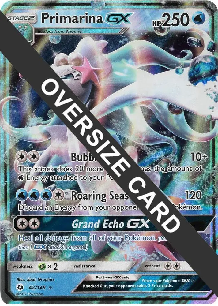 Primarina GX, Jumbo cards SM39
