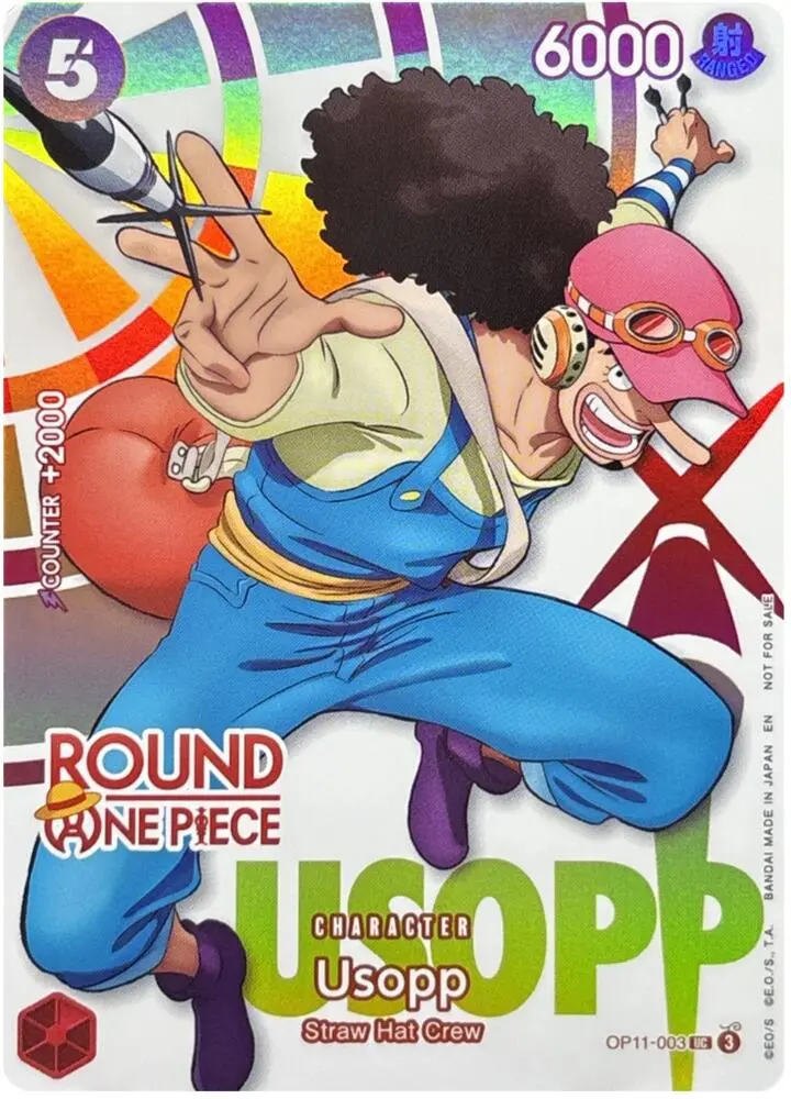Usopp (Round 1 Promo), One Piece Promotion Cards OP11-003