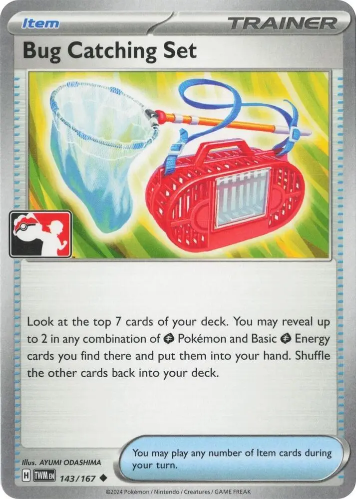 Bug Catching Set, Prize Pack Series Cards 143/167