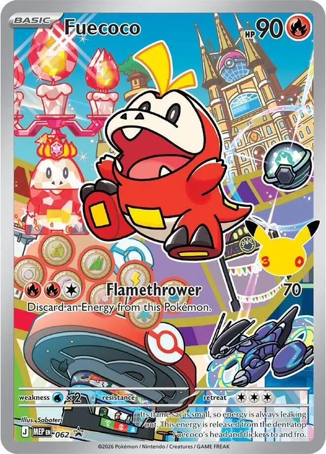 Fuecoco, MEP Black Star Promos 062