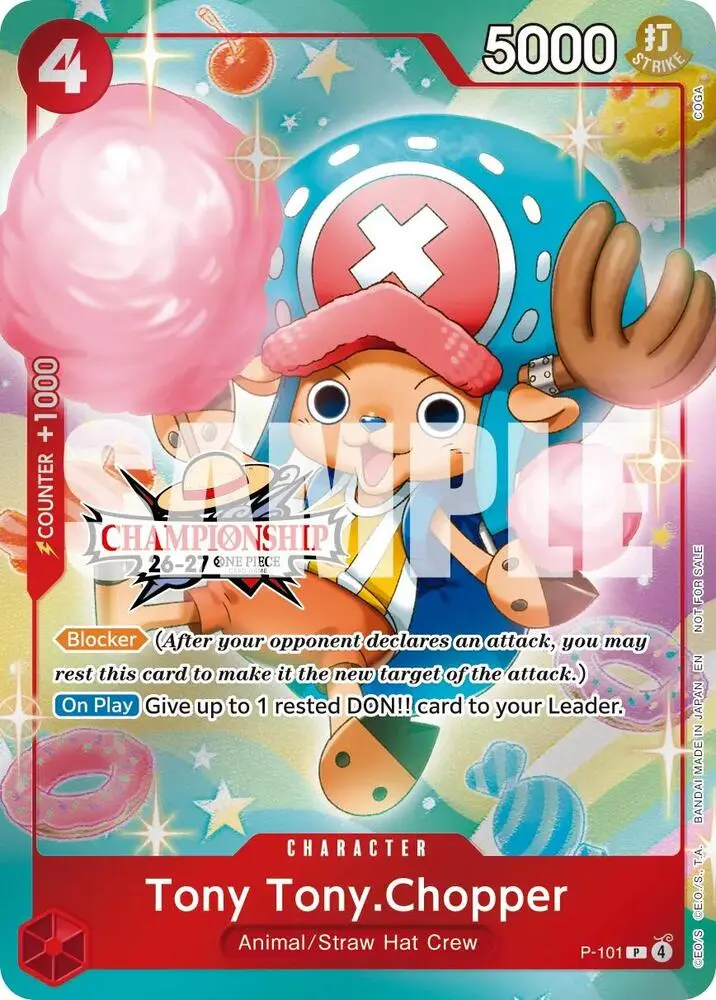 Tony Tony.Chopper (CS 26-27 Celebration Pack), One Piece Promotion Cards P-101