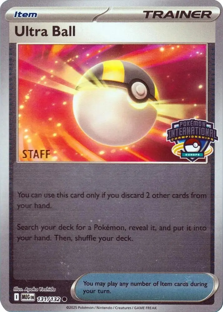 Ultra Ball, League & Championship Cards 131/132