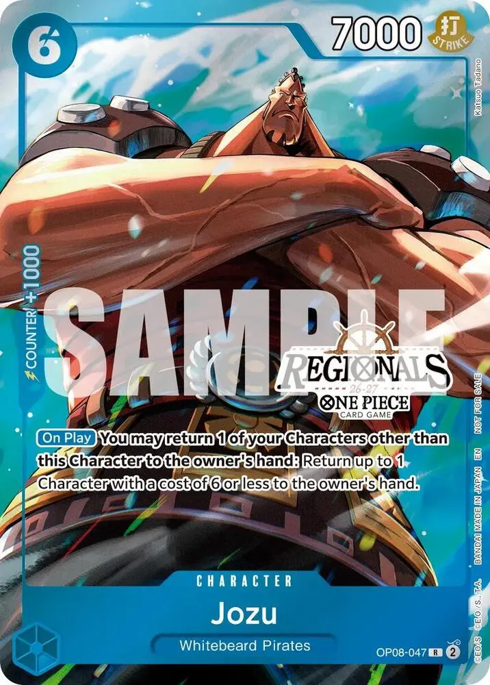 Jozu (Regional Participation Pack 2026 Vol.2), One Piece Promotion Cards OP08-047