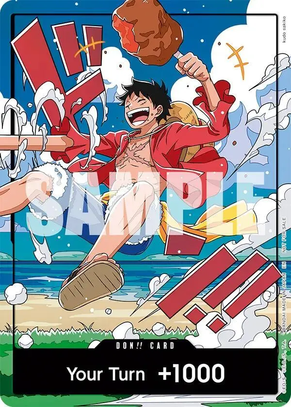 DON!! Card (World United Luffy), One Piece Promotion Cards DON!!