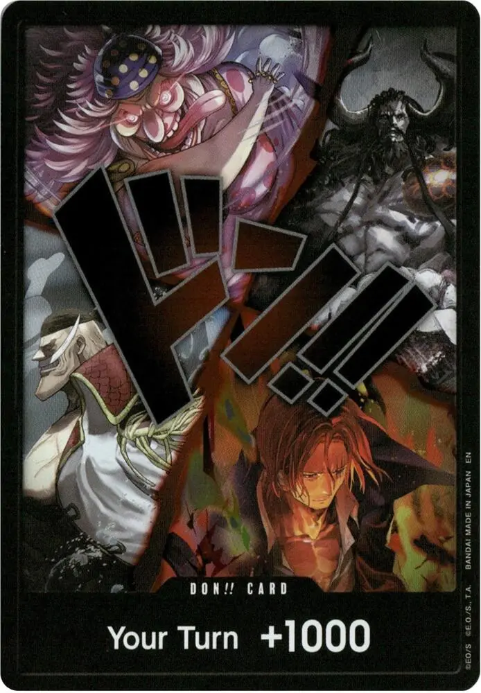 DON!! Card (The Four Emperors Alt Art), The World's Strongest Warriors DON!!