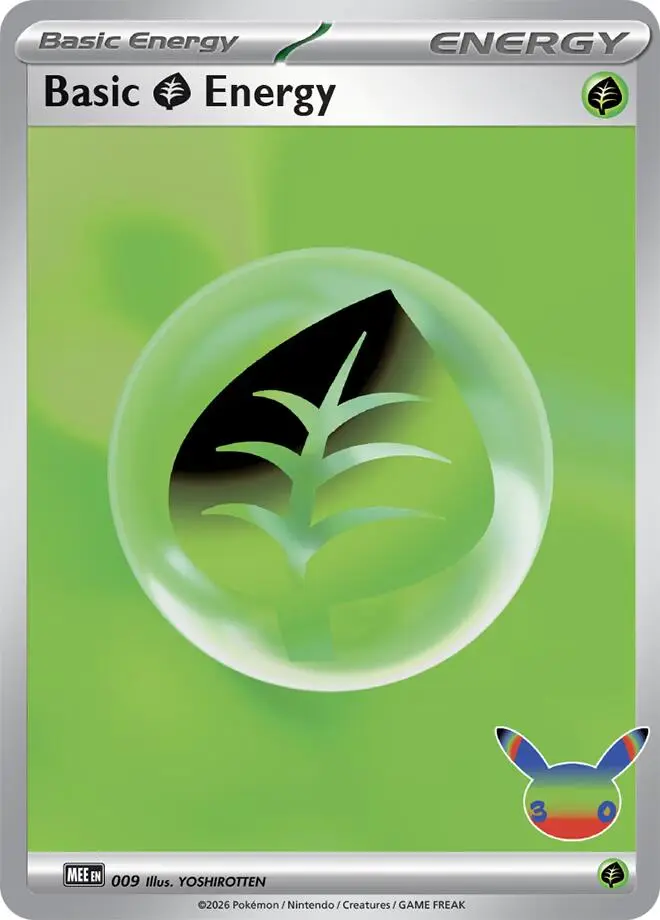 Basic Grass Energy, Mega Evolution Energy 009