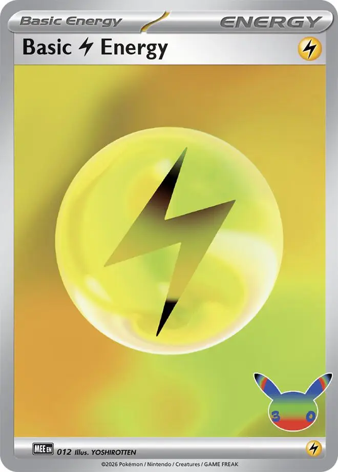 Basic Lightning Energy, Mega Evolution Energy 012