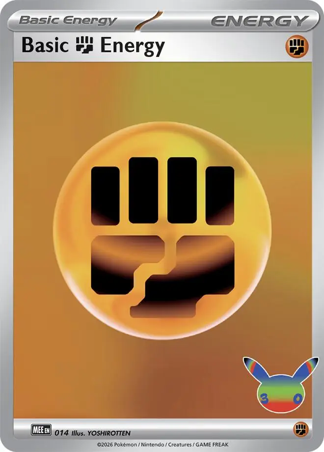 Basic Fighting Energy, Mega Evolution Energy 014