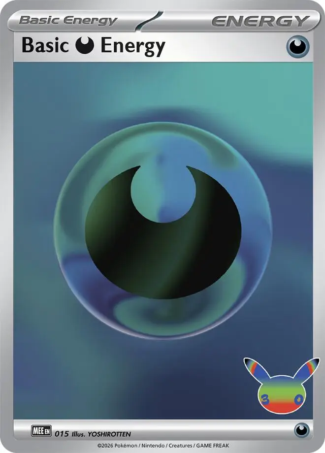 Basic Darkness Energy, Mega Evolution Energy 015