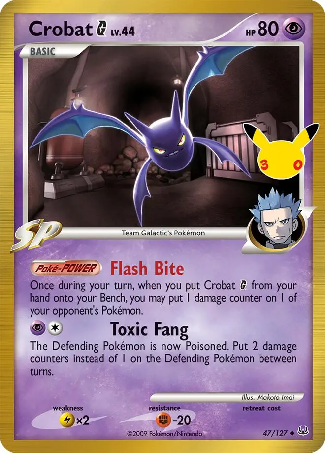 Crobat G, 30th Classic Collection 011