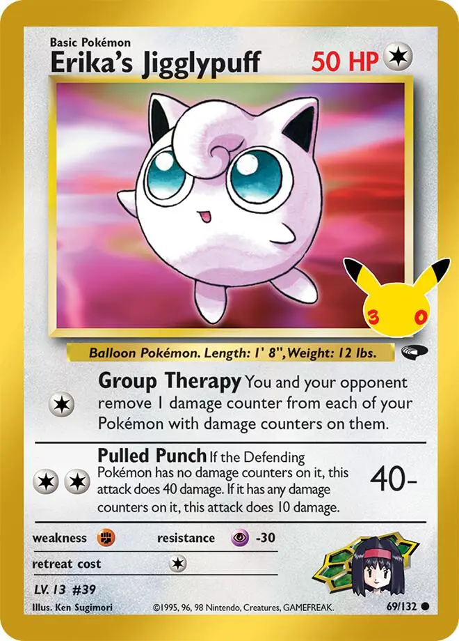 Erika's Jigglypuff, 30th Classic Collection 015