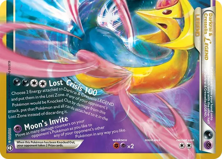 Darkrai & Cresselia LEGEND, 30th Classic Collection 020