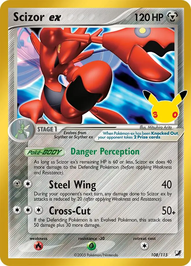 Scizor ex, 30th Classic Collection 025