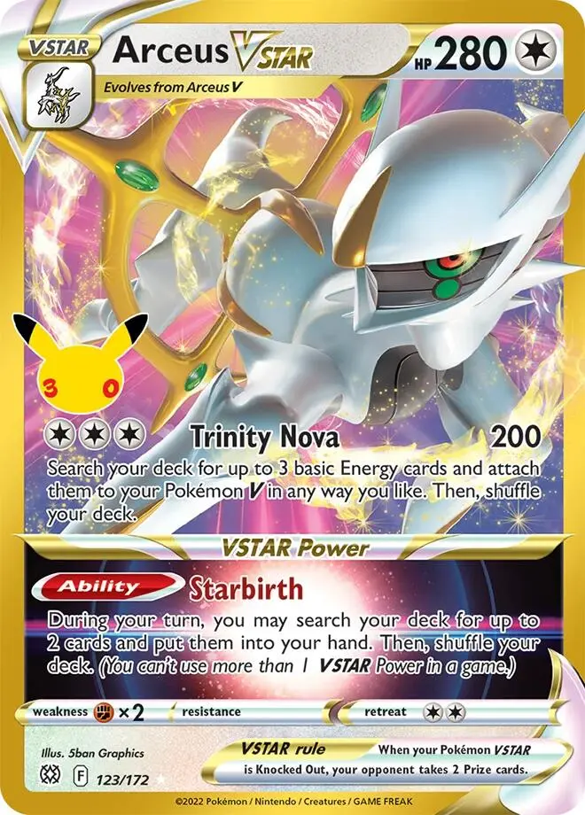 Arceus VSTAR, 30th Classic Collection 027
