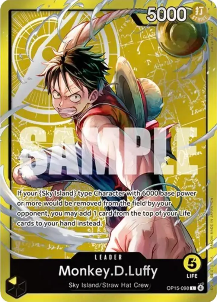 Monkey.D.Luffy (Luffy Deck), Set Sail Deck Set OP15-098