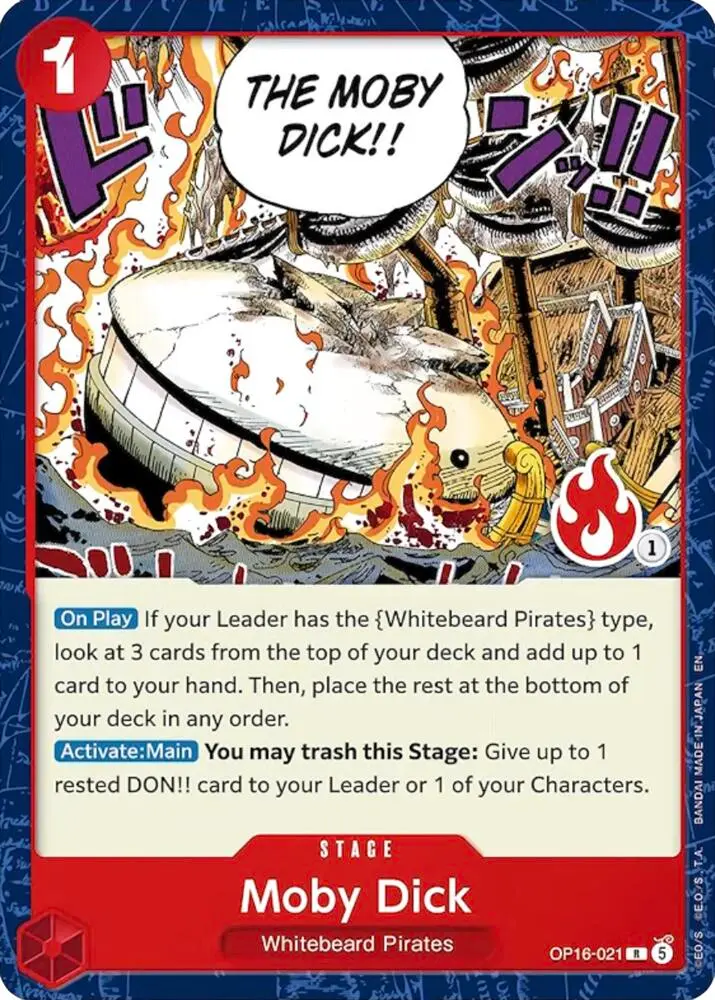 Moby Dick (Ace Deck), Set Sail Deck Set OP16-021