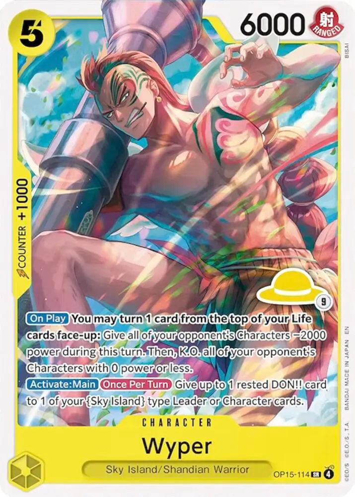 Wyper (Luffy Deck), Set Sail Deck Set OP15-114