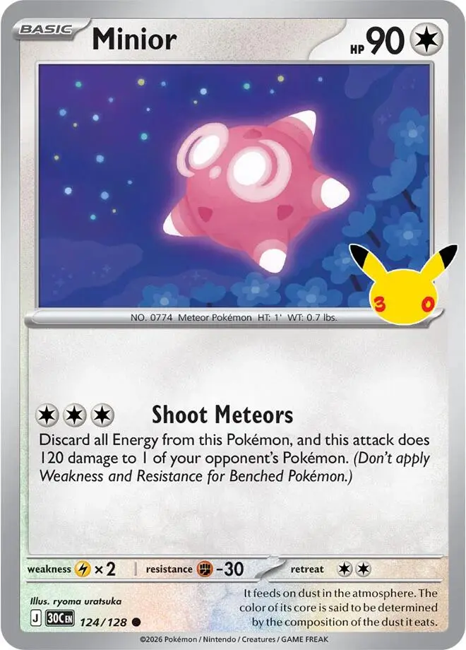 Minior, 30th Celebration 124/128