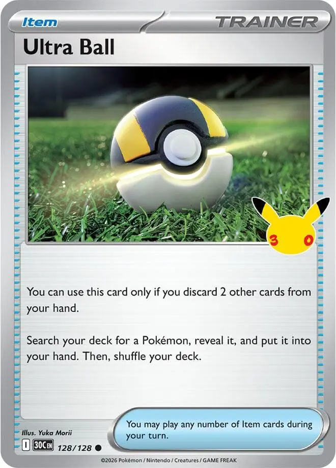 Ultra Ball, 30th Celebration 128/128