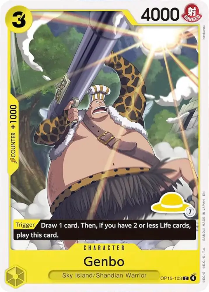 Genbo (Luffy Deck), Set Sail Deck Set OP15-103