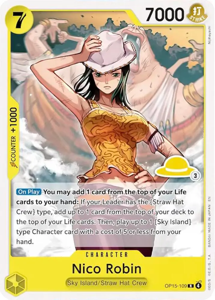 Nico Robin (Luffy Deck), Set Sail Deck Set OP15-109