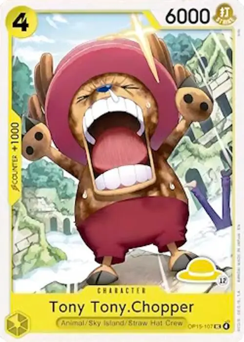 Tony Tony.Chopper (Luffy Deck), Set Sail Deck Set OP15-107