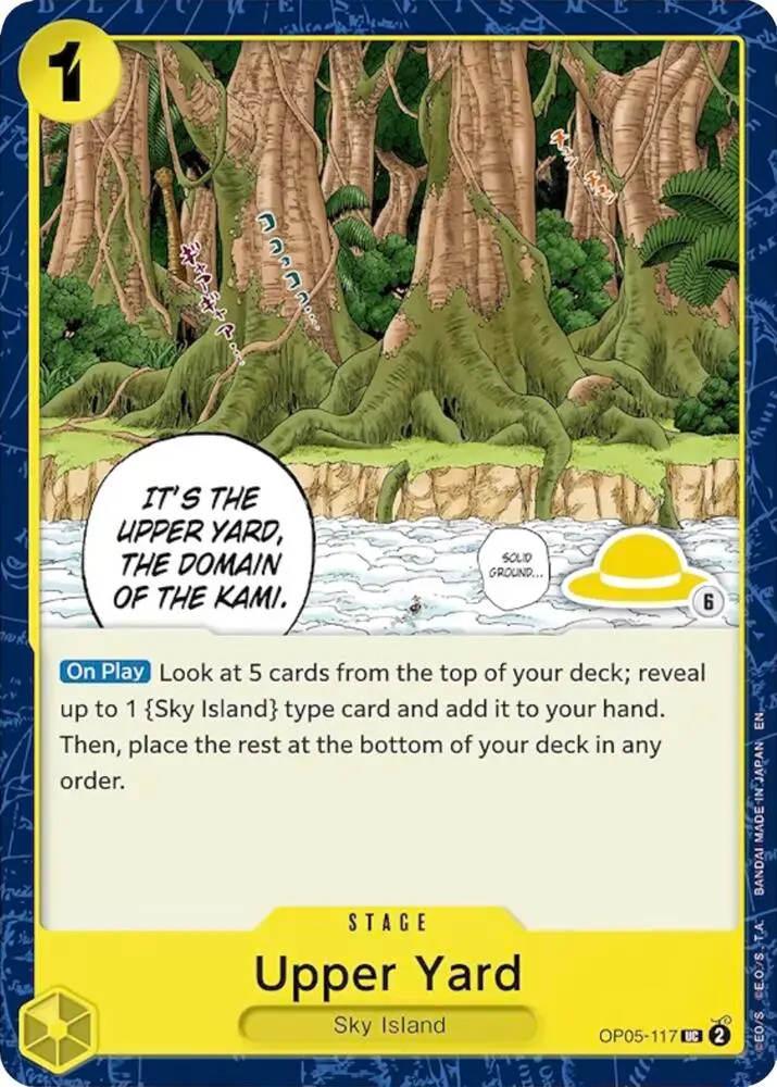 Upper Yard (Luffy Deck), Set Sail Deck Set OP05-117
