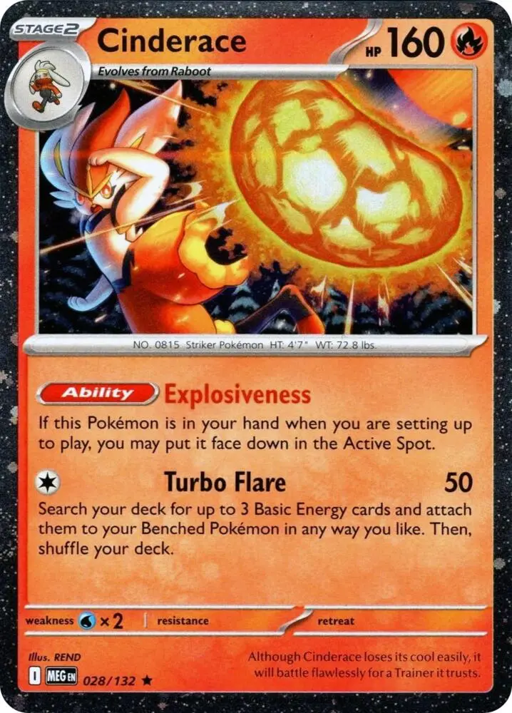 Cinderace, Blister Exclusives 028/132