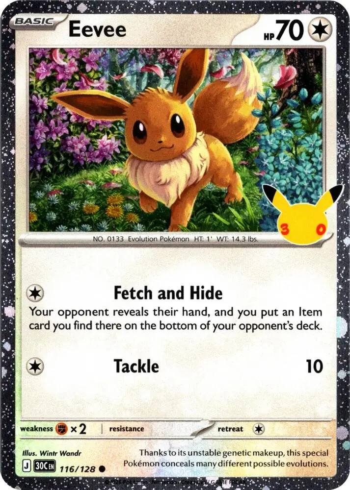 Eevee, Blister Exclusives 116/128