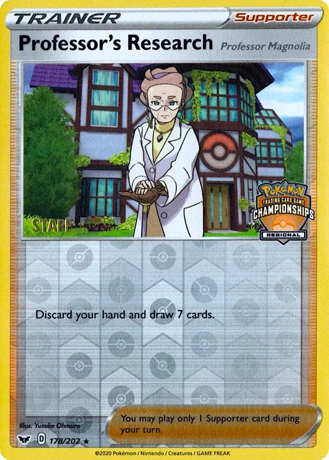 Professor's Research [Professor Magnolia], League & Championship Cards 178/202