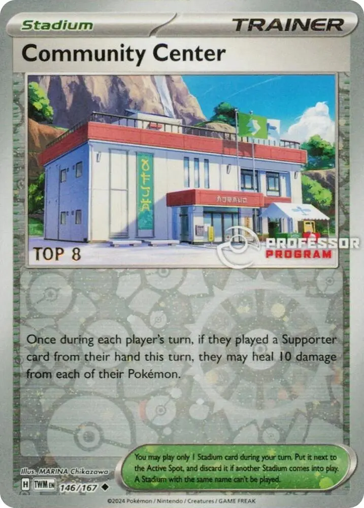 Community Center, Professor Program Promos 146/167