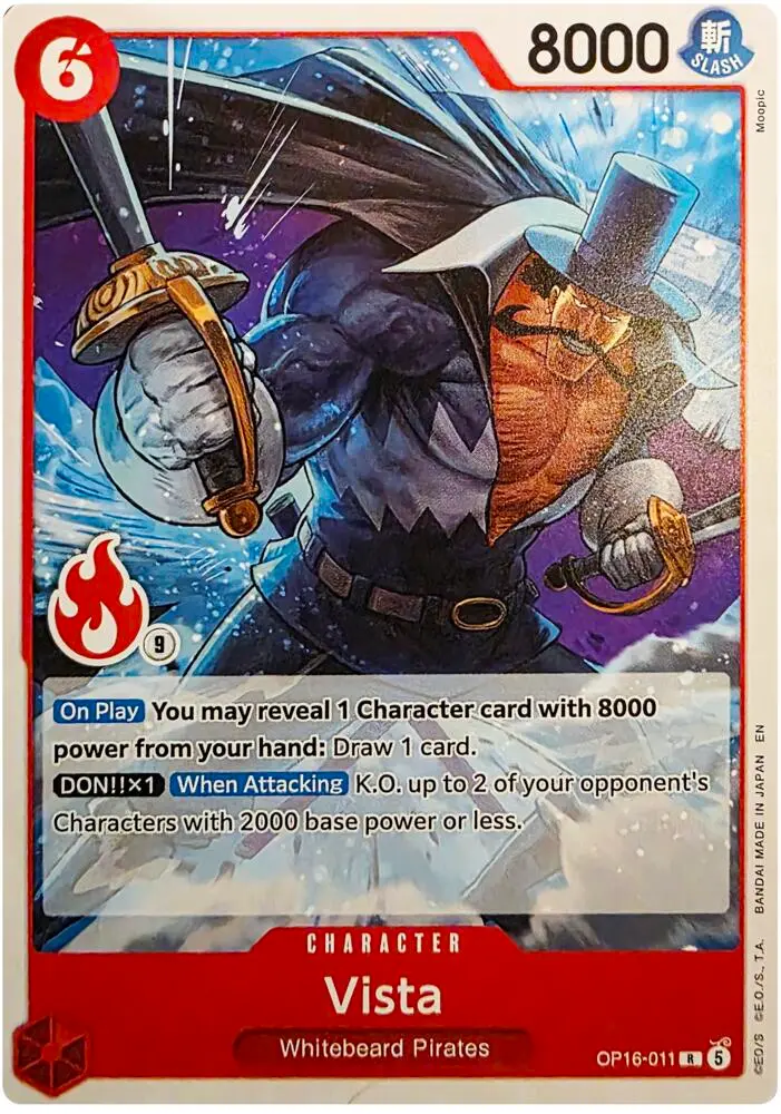 Vista (Ace Deck), Set Sail Deck Set OP16-011