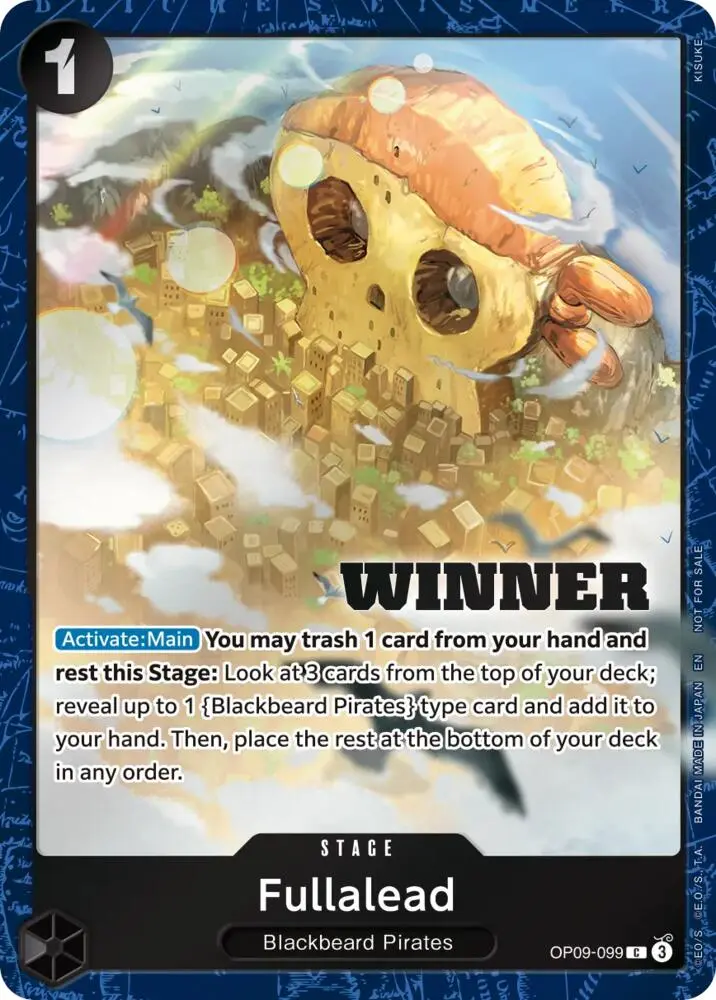 Fullalead (Winner Pack 2026 Vol. 4), One Piece Promotion Cards OP09-099