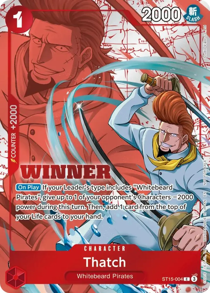 Thatch (Winner Pack 2026 Vol. 4), One Piece Promotion Cards ST15-004