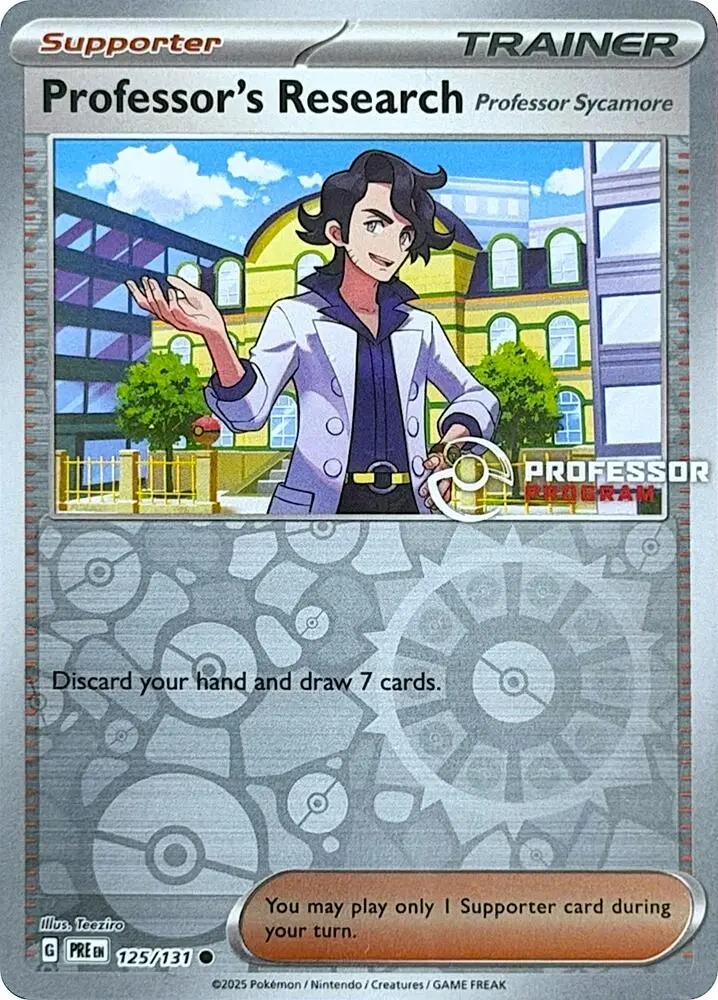 Professor's Research [Professor Rowan], Professor Program Promos 124/131