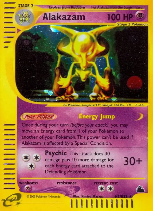 Alakazam, Skyridge H01/144