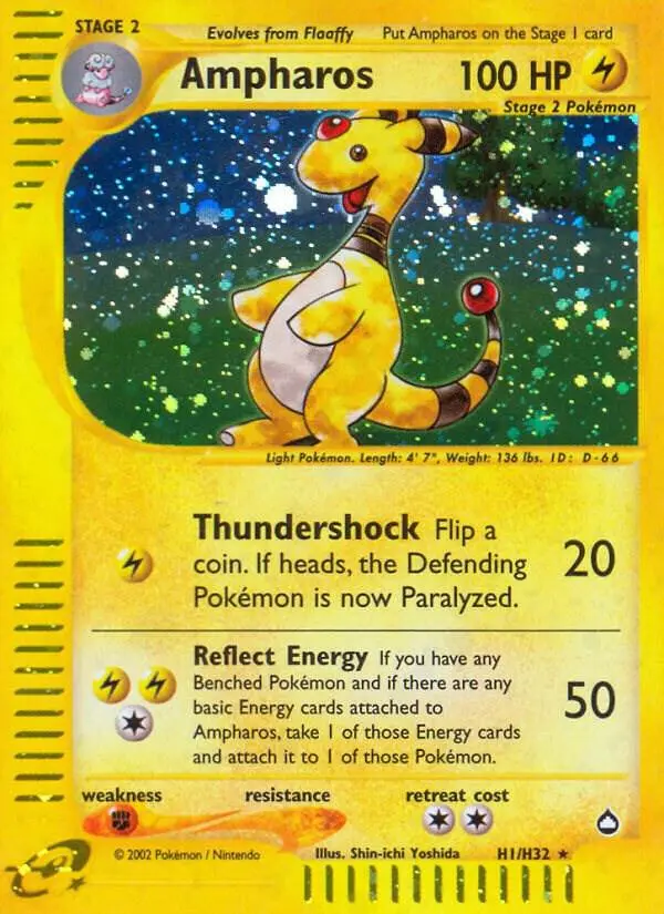 Ampharos, Aquapolis H01/147