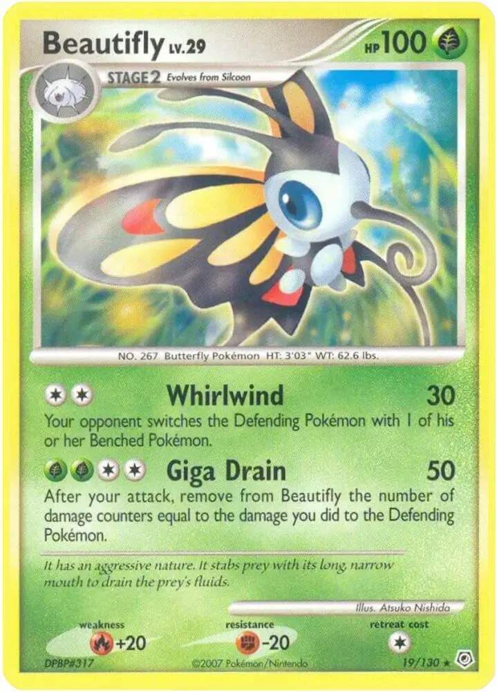 Beautifly, Diamond & Pearl 19/130