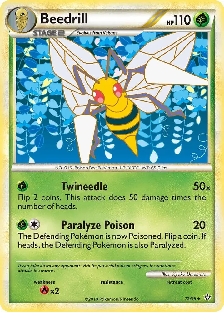 Beedrill, Unleashed 12/95