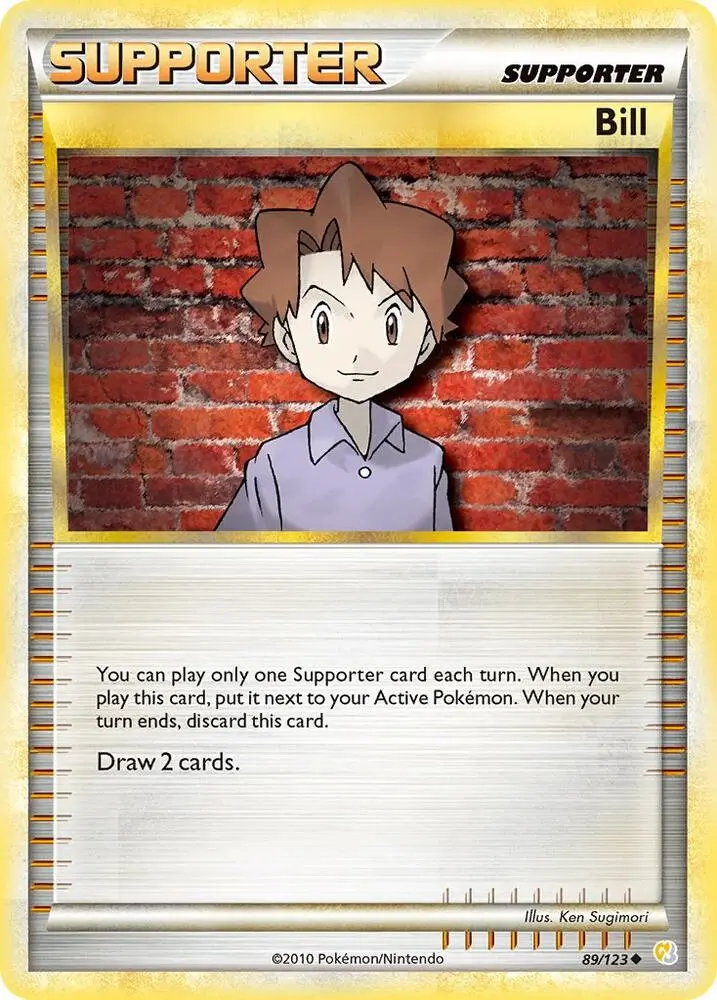Bill, HeartGold SoulSilver 89/123