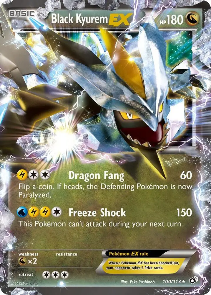 Black Kyurem-EX, Legendary Treasures 100/113