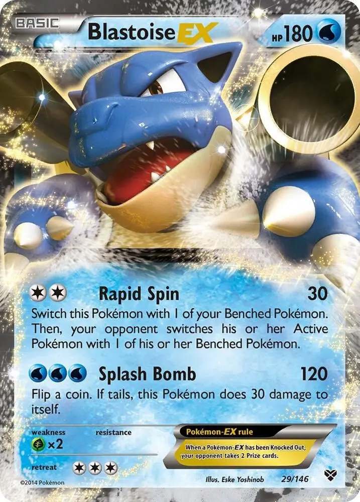 Blastoise EX, XY 29/146