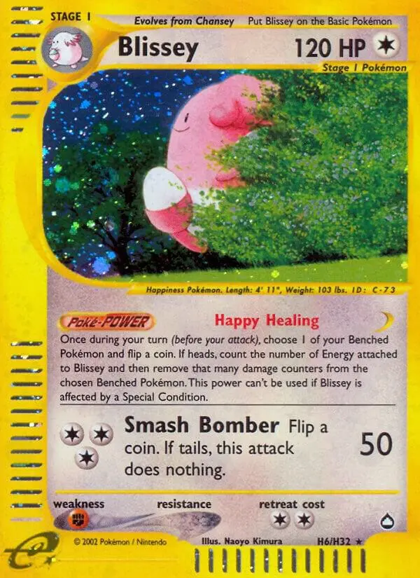 Blissey, Aquapolis H06/147