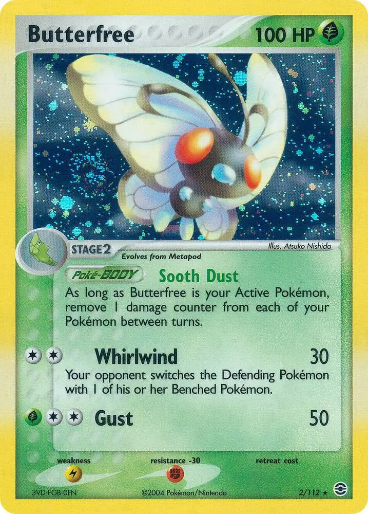 Butterfree, FireRed & LeafGreen 2/112