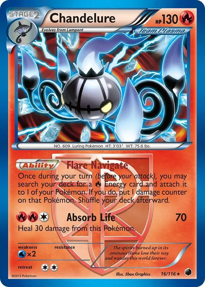 Chandelure, Plasma Freeze 16/116