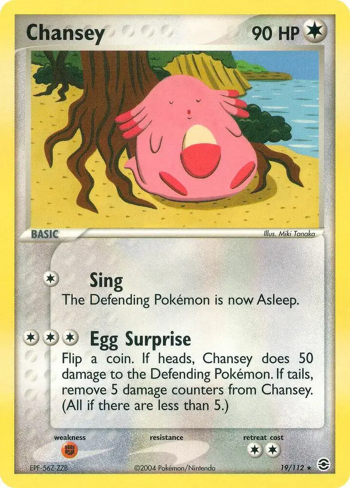 Chansey, FireRed & LeafGreen 19/112