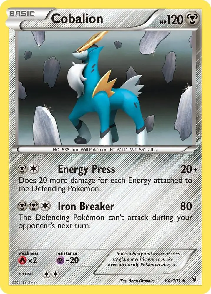 Cobalion, Noble Victories 84/101