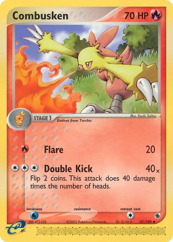 Combusken, Ruby & Sapphire 27/109