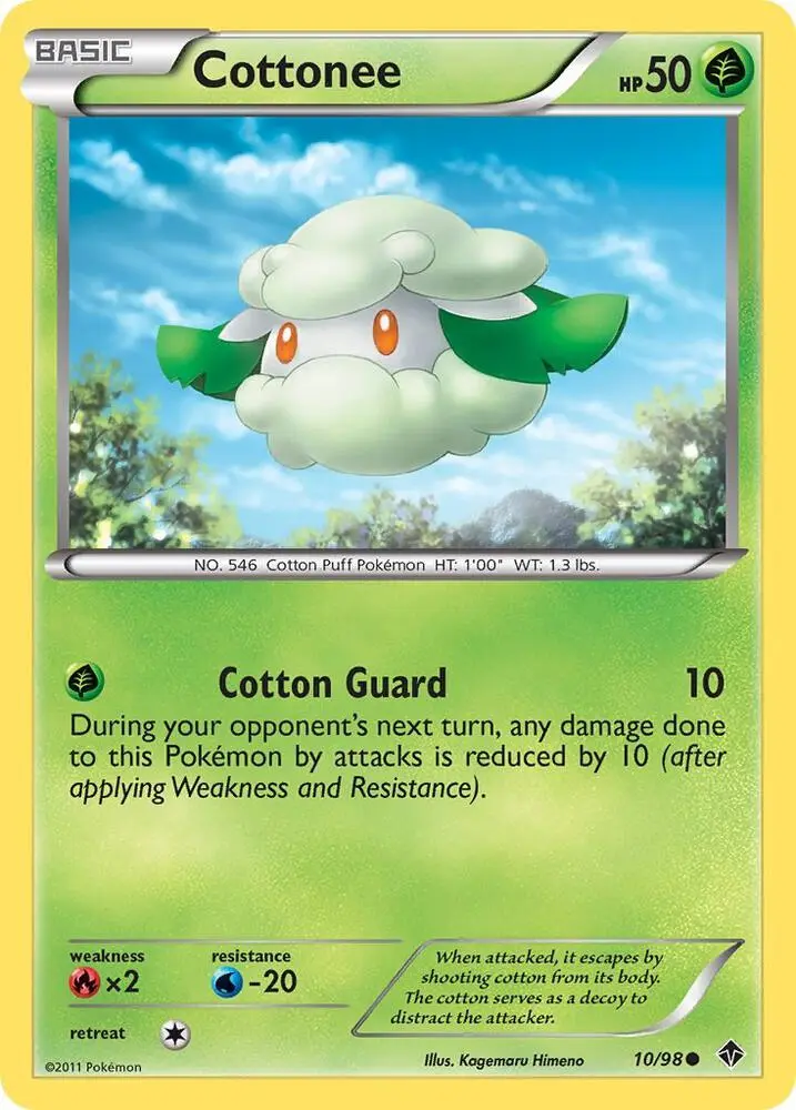 Cottonee, Emerging Powers 10/98